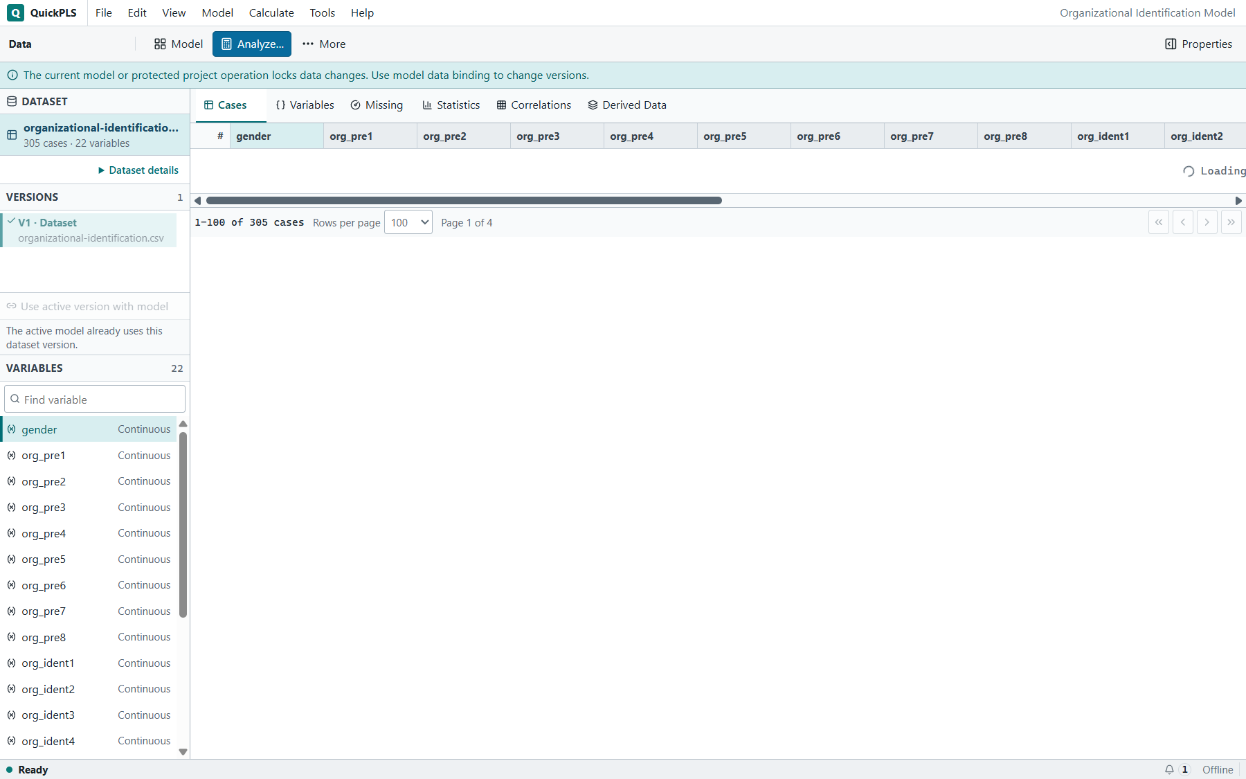 MICOM: Imported teaching dataset is open